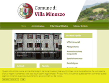 Tablet Screenshot of comune.villa-minozzo.re.it